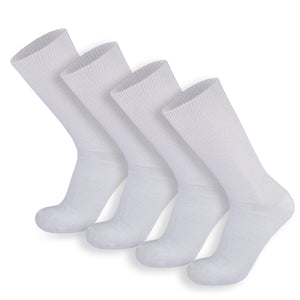 Extra Wide Diabetic Socks, Crew/Over-the-Calf  Medical Swollen Feet Socks