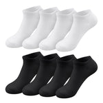 Men's Cushioned Low-Cut Cotton Socks – Seamless Toe, Padded Sole & Toe, Breathable Daily Comfort