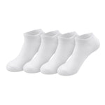 Men's Cushioned Low-Cut Cotton Socks – Seamless Toe, Padded Sole & Toe, Breathable Daily Comfort