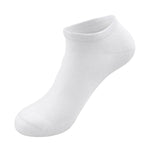 Men's Cushioned Low-Cut Cotton Socks – Seamless Toe, Padded Sole & Toe, Breathable Daily Comfort