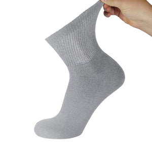 Ringspun Cotton Diabetic Ankle Socks