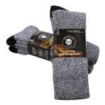 Extra Thick Warm Cotton Comfort Socks, Heavyweight Ribbed Stretch Boot Socks