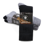 Extra Thick Warm Cotton Comfort Socks, Heavyweight Ribbed Stretch Boot Socks