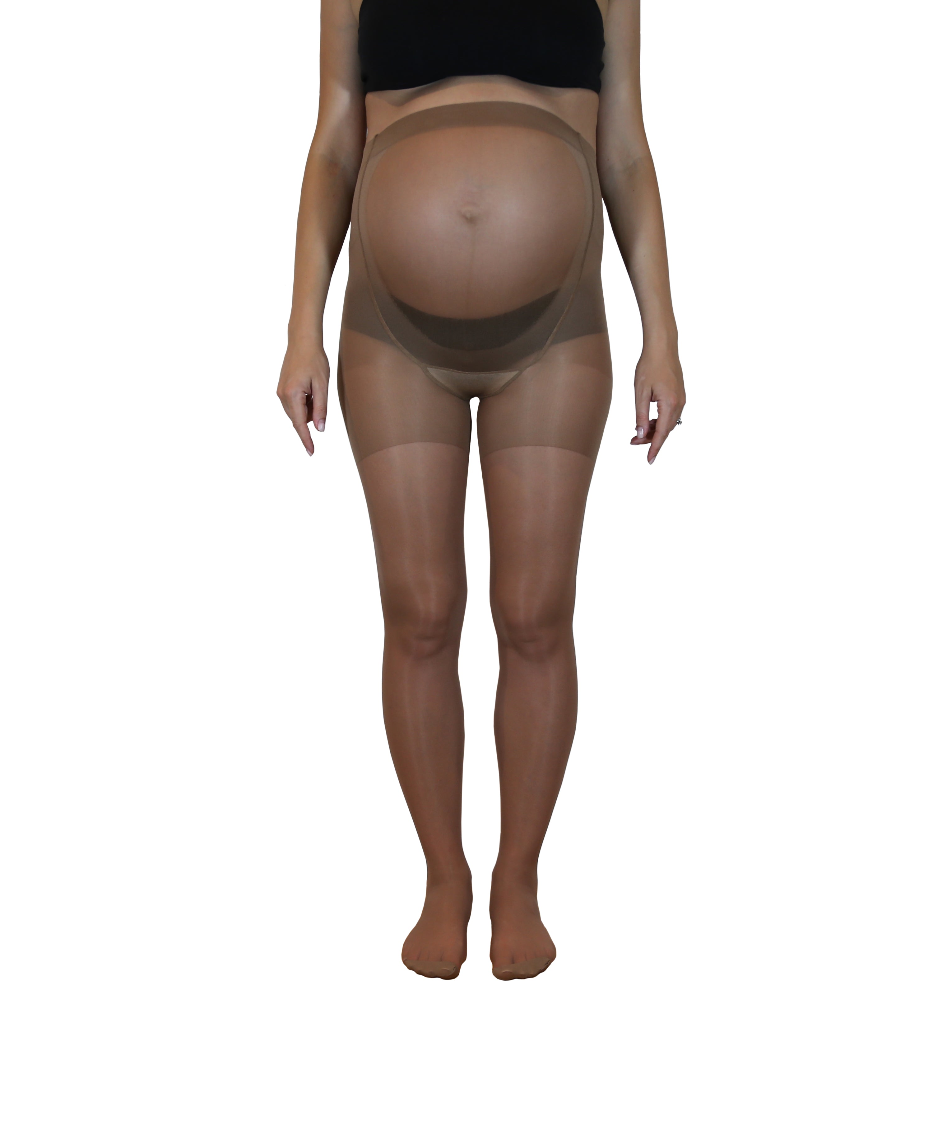 Two Pack Opaque Maternity Tights
