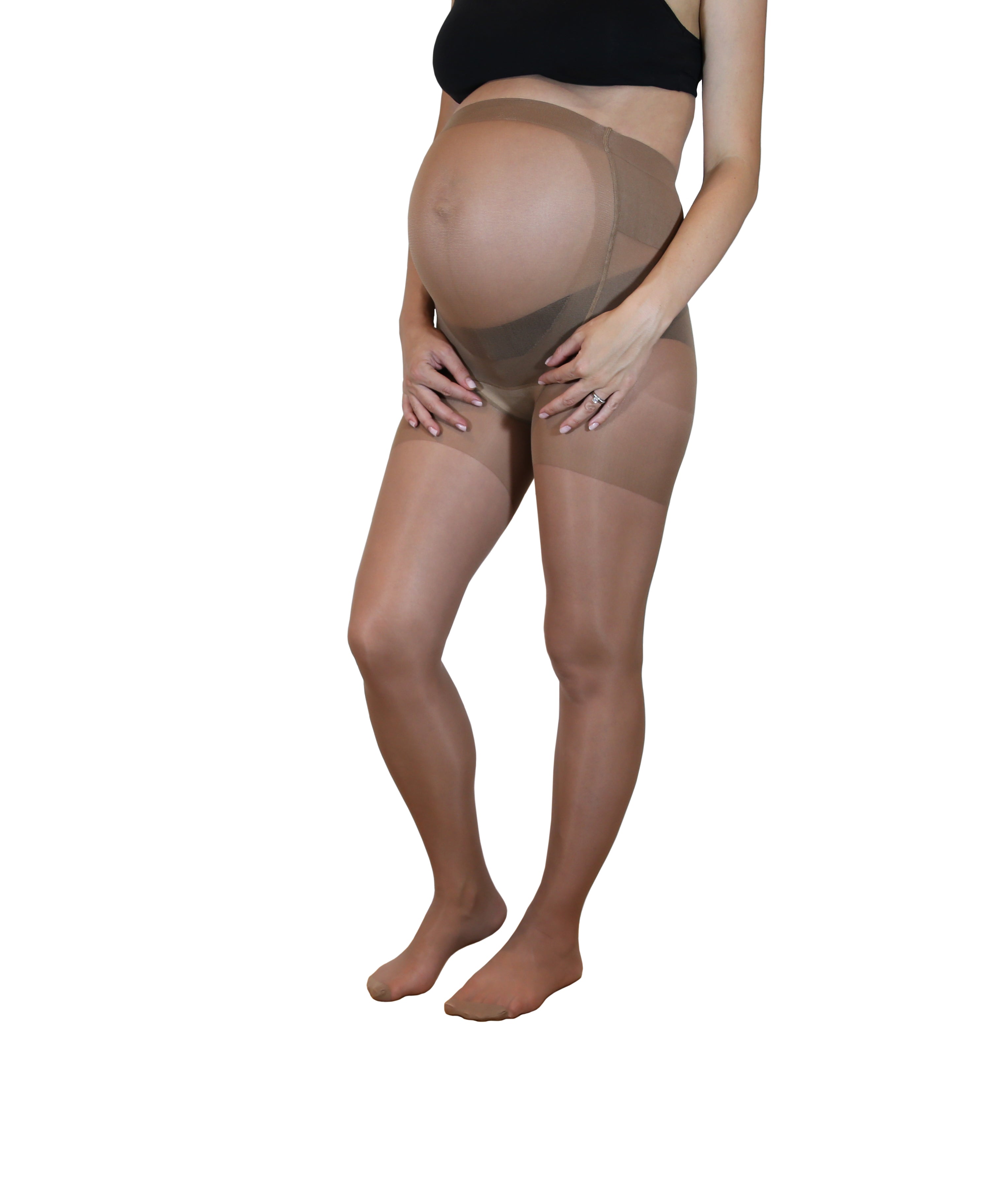 Microfiber Opaque Maternity Pantyhose Tights – Brooklyn Socks