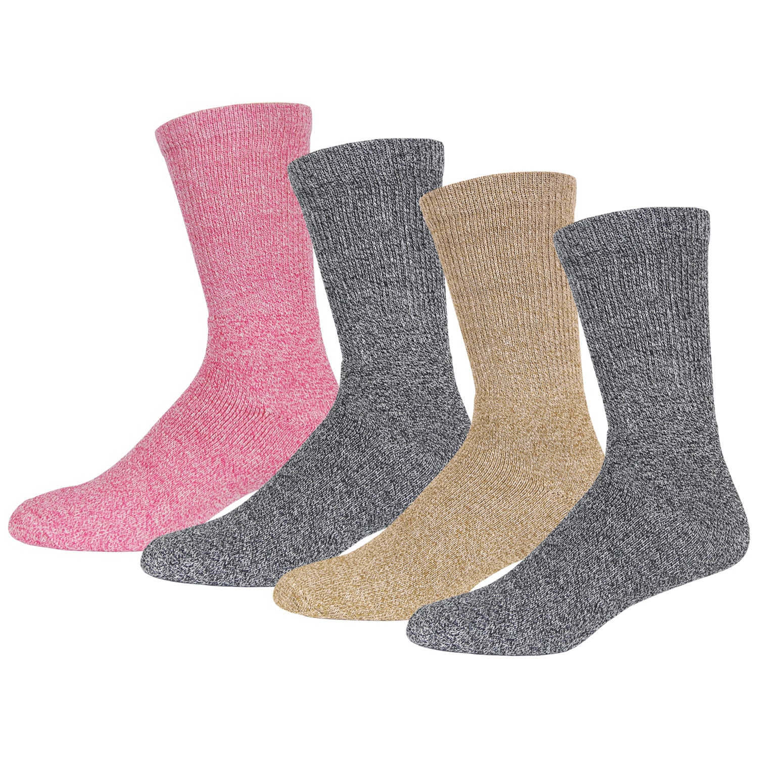 Debra Weitzner Thermal Socks Merino Wool For Men and Women - Extra-Warm  Winter Cold Weather Boot Socks (3 Pairs) at  Men's Clothing store