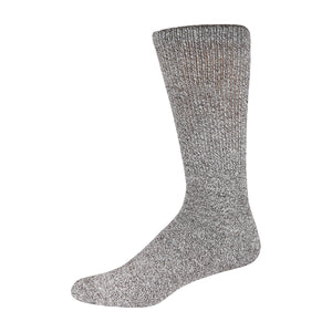 Light Grey Marled Boot Sock For Diabetics