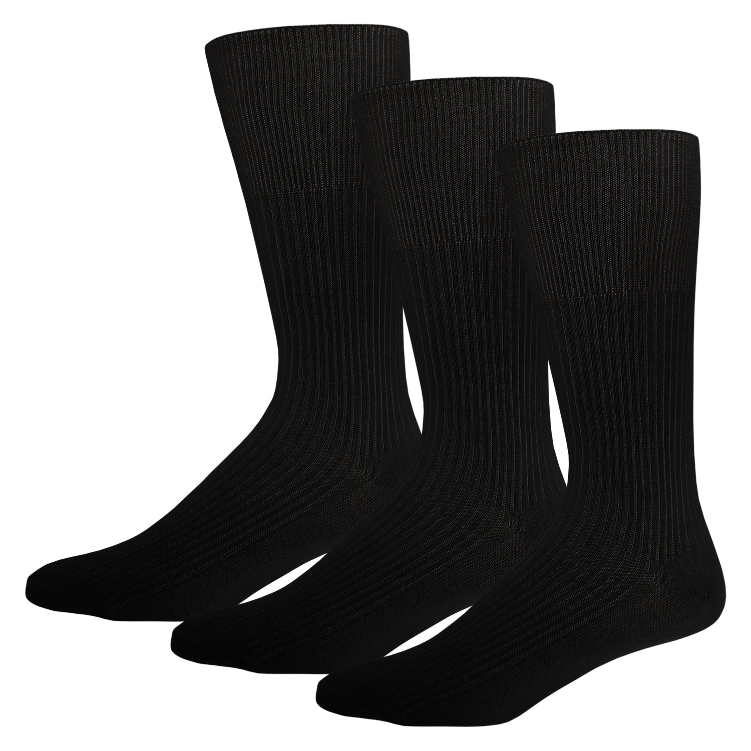 loose dress socks Tabio Mens Toe Crew Socks Anti-Odor Cotton, SteelBlue / 7-10