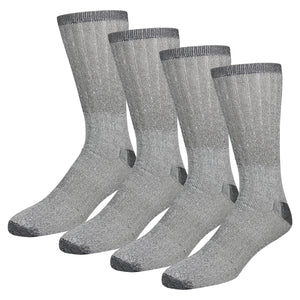 Merino Wool Thermal Socks, Warm Winter Boot Socks for Men, Size 10-13