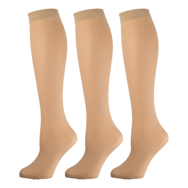 Women's Opaque Stretchy Spandex Knee High Trouser Socks, Size 9-11 –  Brooklyn Socks