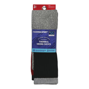 A 3 Pack Of Extreme Weather Thermal Hiking Socks Men's Socks Size 10-13