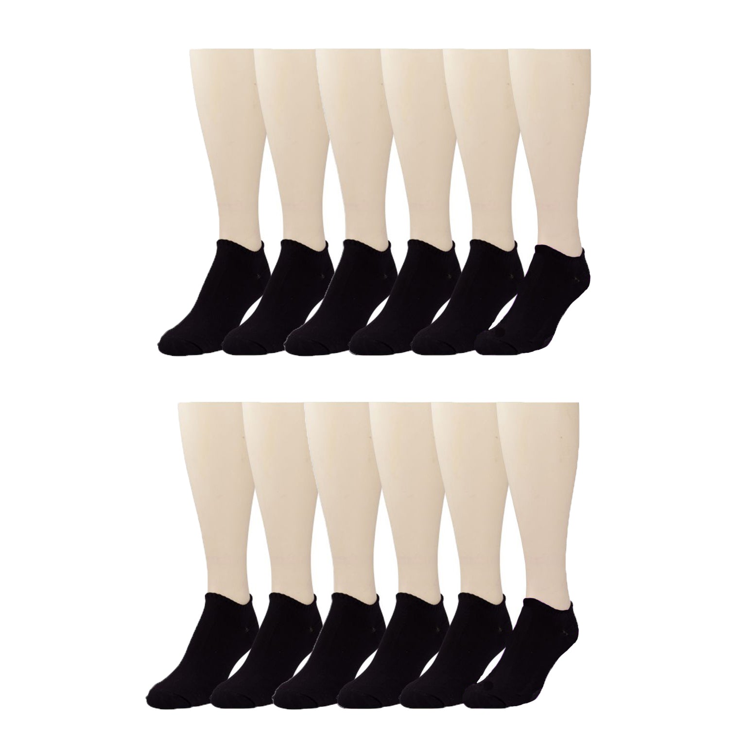 Women's No-show Microfiber Liner Low Cut Socks, Size 9-11