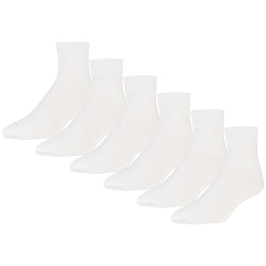 Women's Quarter Length Sports Socks, Size 9-11