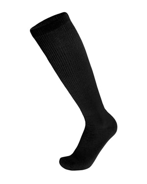 Men's Diabetic Over the Calf Knee High Cotton Socks, 6 Pairs